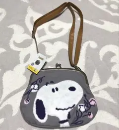 ✴️未使用✴️◆スヌーピー がま口 ショルダーバッグ◆