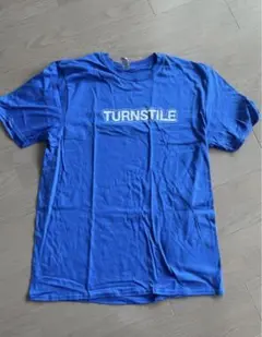TURNSTILE Tシャツ 青色 L size