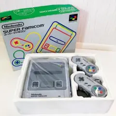 【動作良好】任天堂 スーパーファミコン SHVC-001 中期型 本体・箱セット
