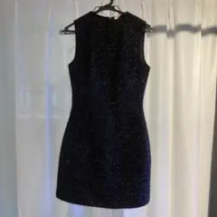 ZARA ラメワンピース XS ブラック
