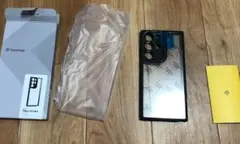 Galaxy S23 Ultra カバー ケース ブラック F177