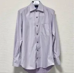 SHIRT HOUSE ワイシャツ スリムフィット パープル