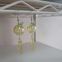梨風鈴ピアス