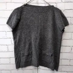 【maca】トップス（LL）グレー　カジュアル　大きめ