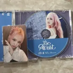 IVE Be Alright リズ HMV 特典 トレカ 通常盤 CD