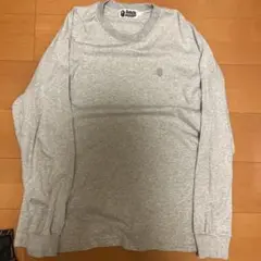 アベイジング エイプ ロングTシャツ グレー