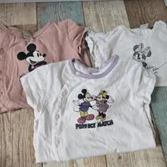 futafuta・Disney 半袖ロンパース（50~70cm）
