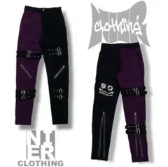 NieR 高品質 BONDAGE STYLISH TWO-TONE PANTS
