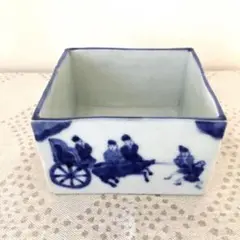 小坂大毅作　古染付皿　4客セット 小坂大毅作 古染付皿 4客セット
