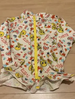tweety ジップ付き ラッシュガード 90㎝