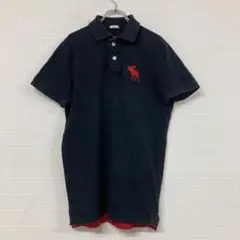 505 Abercrombie & Fitch ネイビーポロシャツ M