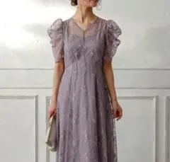 美品　プールヴー★結婚式　ワンピース　二次会 大きいサイズ