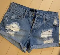 FOREVER 21 ダメージショートパンツ US 25