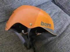 bern HARDHAT ヘルメット マットオレンジ　バイカラー