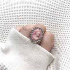 カメオビジューリング