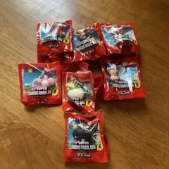 スーパーマリオブラザーズ × DAKARA ストラップ　7種　セミコンプ