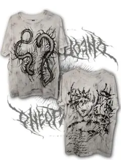 【即購入 可】リメイク ペイント Tシャツ