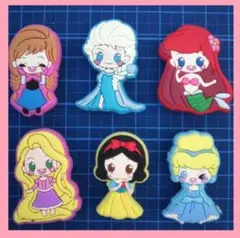 プリンセスクロックスジビッツ６点