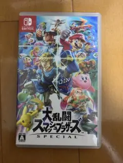 任天堂Switch 大乱闘スマッシュブラザーズ SPソフトジャンク品と空箱