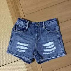 BACK NUMBER デニムショートパンツ 140