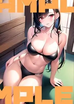A4 ポスター　美少女　美女　ティファ　ファンアート　同人　水着