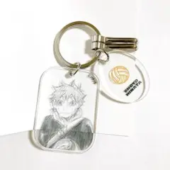 ハイキュー ファンパーク クリアベースキーホルダー 日向