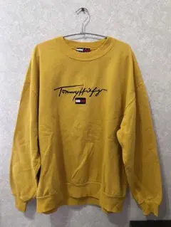 Tommy Hilfiger イエロースウェット
