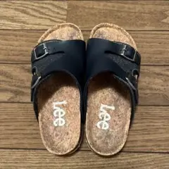 Lee ネイビー コルクサンダル