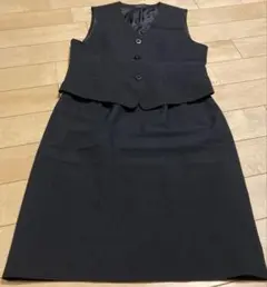 uniform beach 黒 スーツ・フォーマル セット 事務服 11号