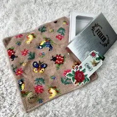新品未使用✨ 完売品　ハイジ　サファリベージュ　フェイラー　ハンカチ 箱付き