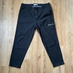 DeTails メンズ パンツ レーヨン混 ブラック ディテールズ