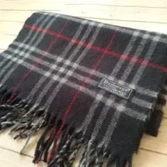 バーバリーマフラー BURBERRY ネイビー