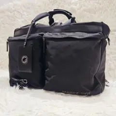 ハンティングワールドAOURE ビジネスバッグ 3Way ビジネスリュック 黒