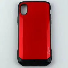 【残り1点】 iPhoneXR 耐衝撃 スポーツカー 赤 レッド シンプル