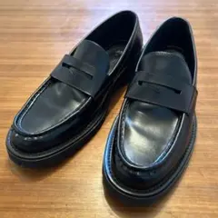 H&M 黒 ローファー 41サイズ