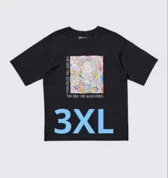 ユニクロ ポップマート ザ・モンスターズ ラブブUT 3XL ブラック ②