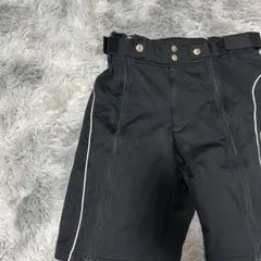 descente デサント　スキーショートパンツ　ブラック　O