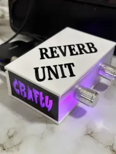 リバーブユニット　ブルー　Bluetooth CRAFTY エフェクター USB リバーブユニットブルーBluetooth CRAFTY エフェクター USB