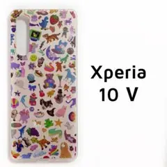 Xperia 10 Ⅴ クリア クマ おもちゃ カバー