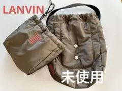 ✨新品✨ LANVINゴルフシューズバッグ　アイアンカバー　2点セット