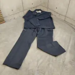 【極美品】【一度着用のみ】匿名配送 洒落た作業着　上下セット　ＷＭ　BEST