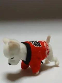 チワワ和風 赤い法被フロッキー仕様フィギュア