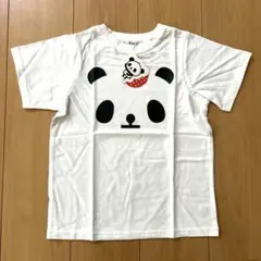 パンダ　Tシャツ　白　120