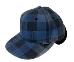 【激レア！】STÜSSY チェック柄キャップ ニット風 Lサイズ