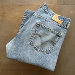 36×32　Levi's リーバイス　501　ジーンズ　ボタンフライ　メキシコ製