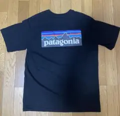 patagonia ブラック Tシャツ
