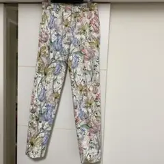 H&M フラワープリントパンツ　34