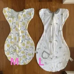 美品⭐︎スワドル　おくるみ　Mサイズ　Lサイズ