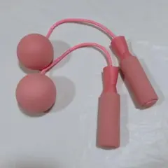 ❤️エア縄跳び 縄なし ダイエット トレーニング 室内 脂肪燃焼 ピンク