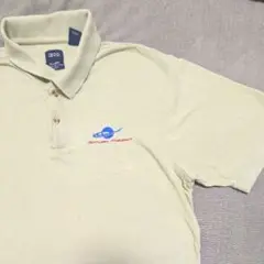 夏秋用【メンズポロシャツ】綿生地　ゴルフ　作業用